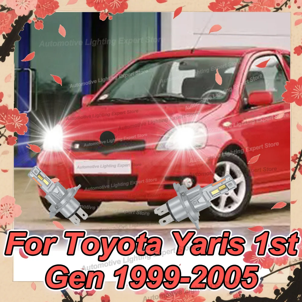 

30000LM LED Canbus Car Headlight Auto Lamp For Toyota Yaris 1st Gen 1999 2000 2001 2002 2003 2004 2005