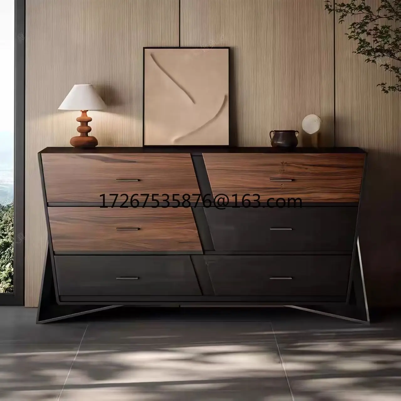 

Storage, dining side, six chest cabinets, living room storage, decorative cabinets, wall-to-wall entrance cabinets