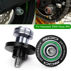 For Kawasaki Ninja 500 2024 Eliminator 500SE Z500 ninja 400 500r Motorcycle Accessories Aluminum M8 Swingarm Spool Slider Stand
