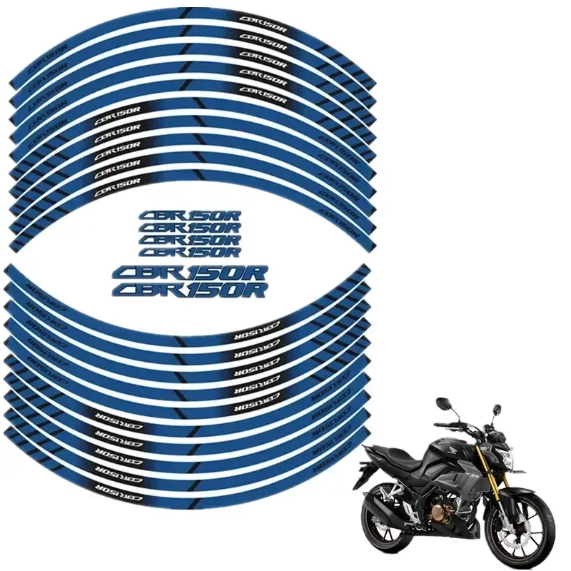 FOR HONDA CB150R Motorcycle Parts Contour Wheel Decoration Decal Sticker - B