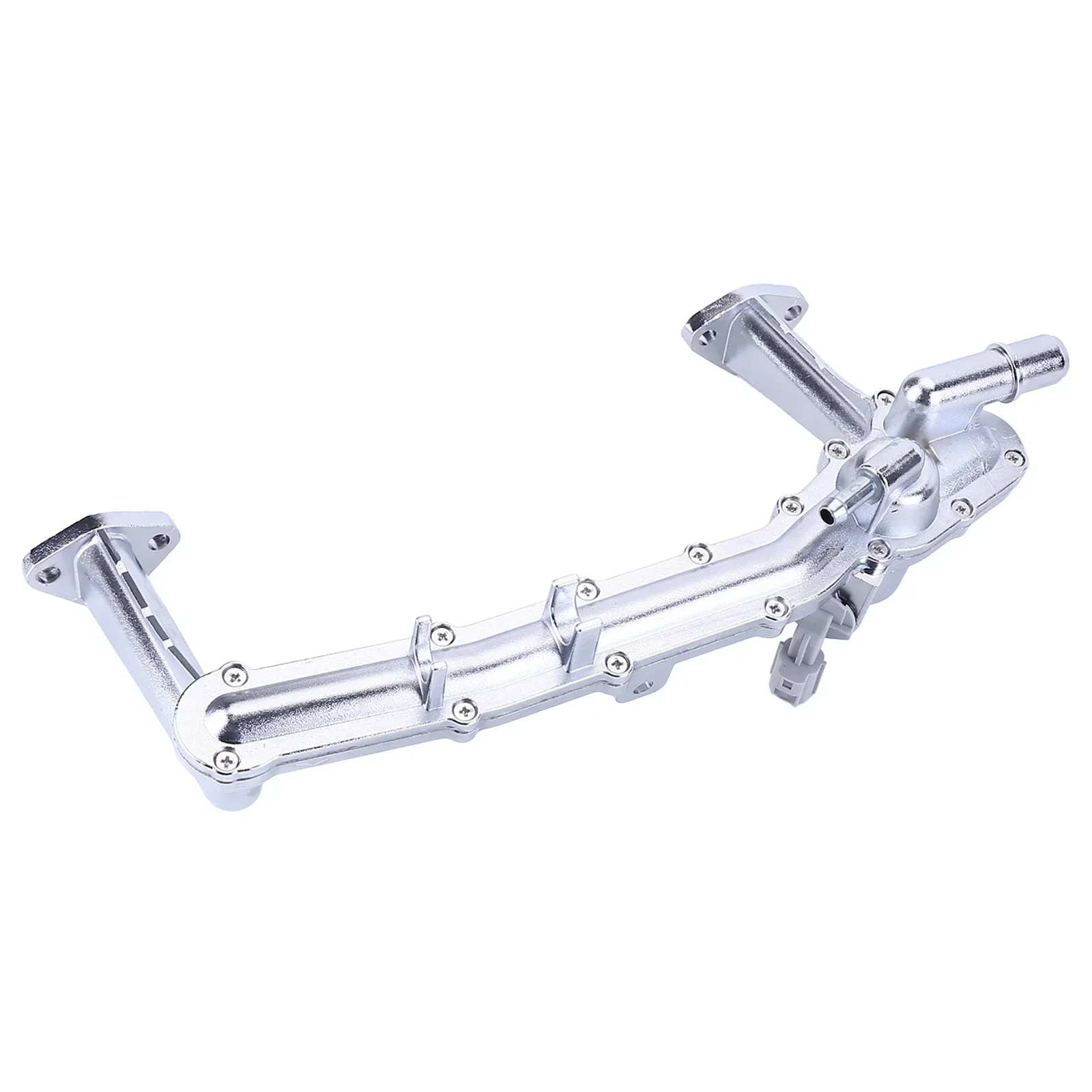 Kit tubo acqua liquido di raffreddamento in alluminio compatibile per Jaguar XE XF XJ F-Type 3.0L LR075991