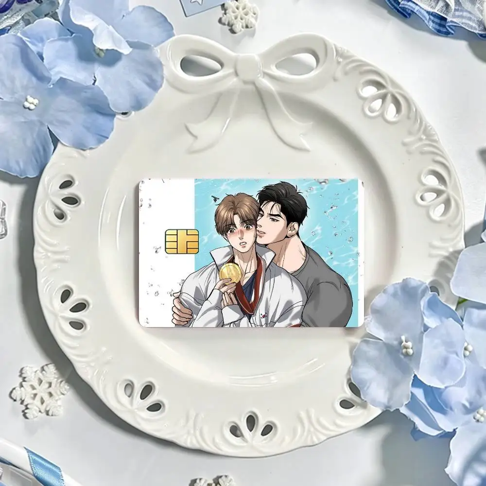 Bl M-anhwa Jinx Joo Jaekyung Kim Dan  Card HD Stickers Game Card Decal Card Matte Film Skin Small Chip Waterproof Sticker