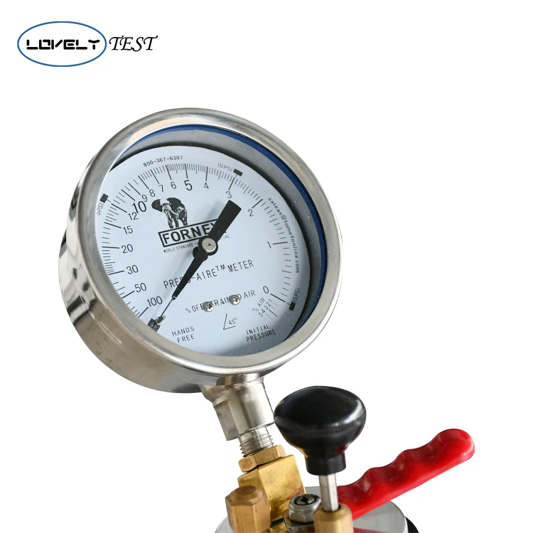 LA316 Testing Air Content of Concrete With a Type B Pressure Meter