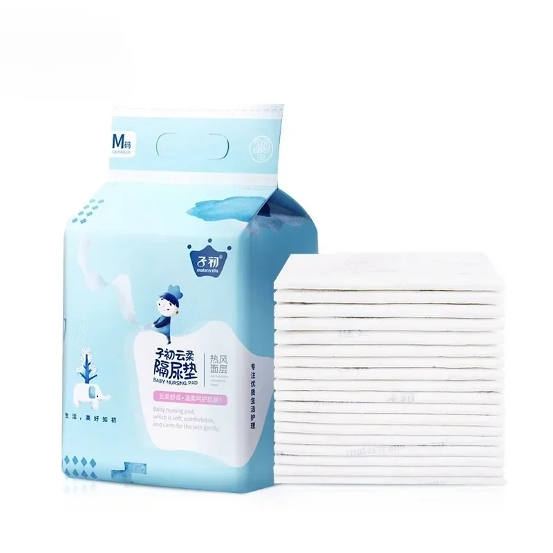 Hot Sale Disposable Baby Diaper Pad Waterproof & Breathable Non Woven Baby Water Uptake Leak Proof Mattress Newborn Care Product
