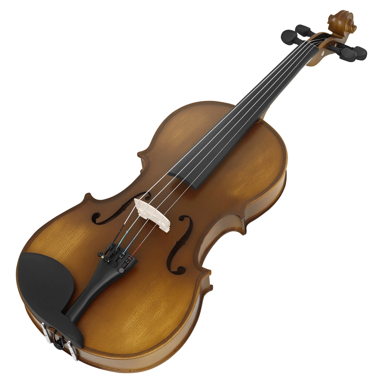 Retro Viola Spruce Panel Material Acoustic Viola with Case Bow Rosin Strings Shoulder Rest Accessories for Beginner