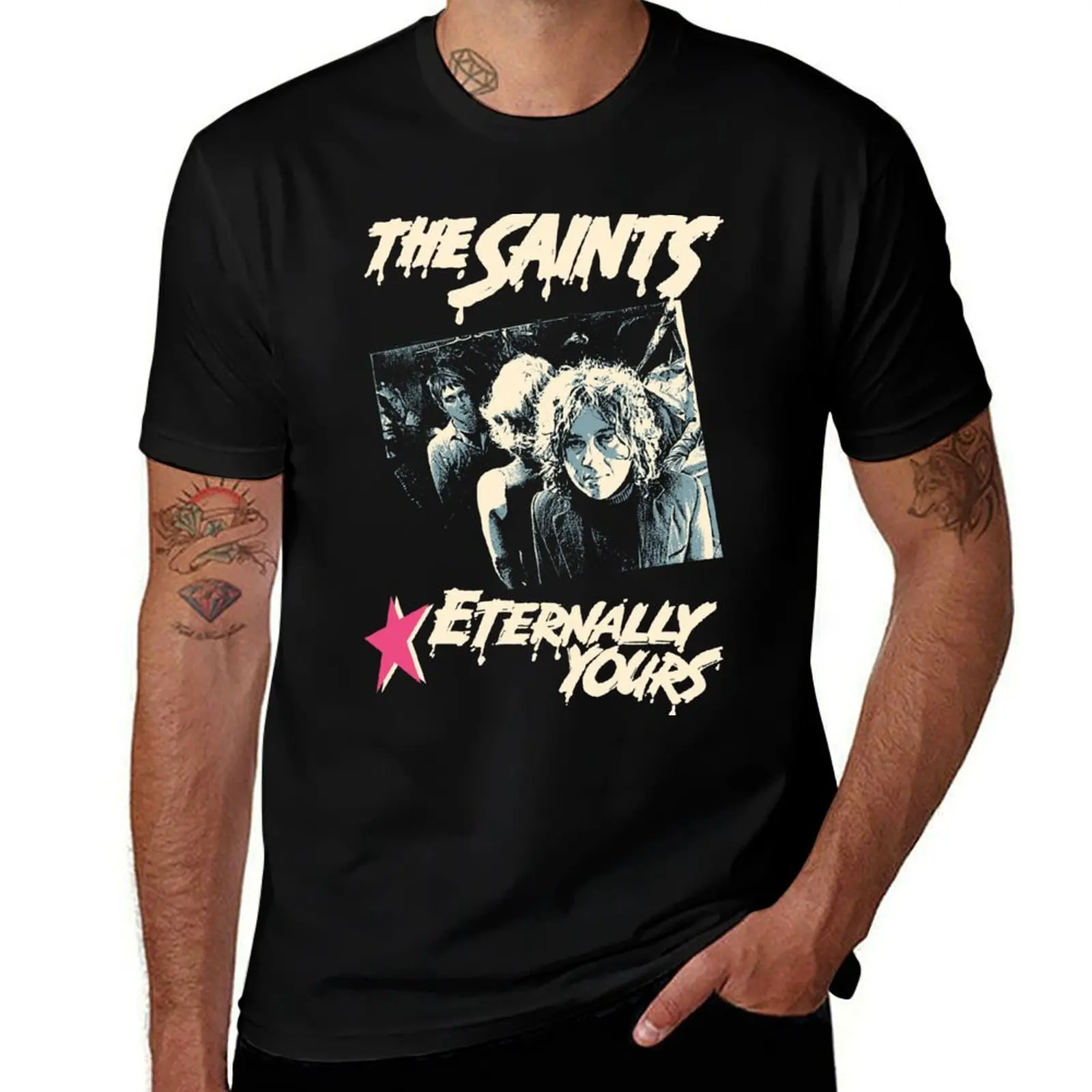 

The Saints Eternally Yours T-Shirt heavyweights funny costumes shirts graphic tee T-shirt men