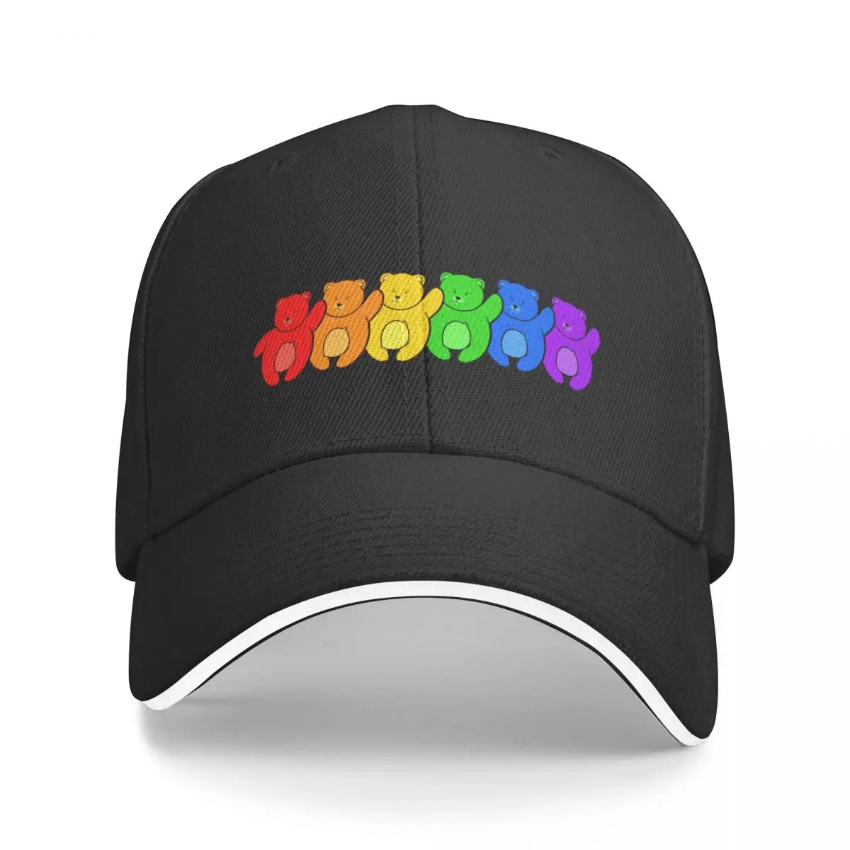 

Gay Bear Pride Baseball Cap black party Hat New Hat Men's Caps Women's