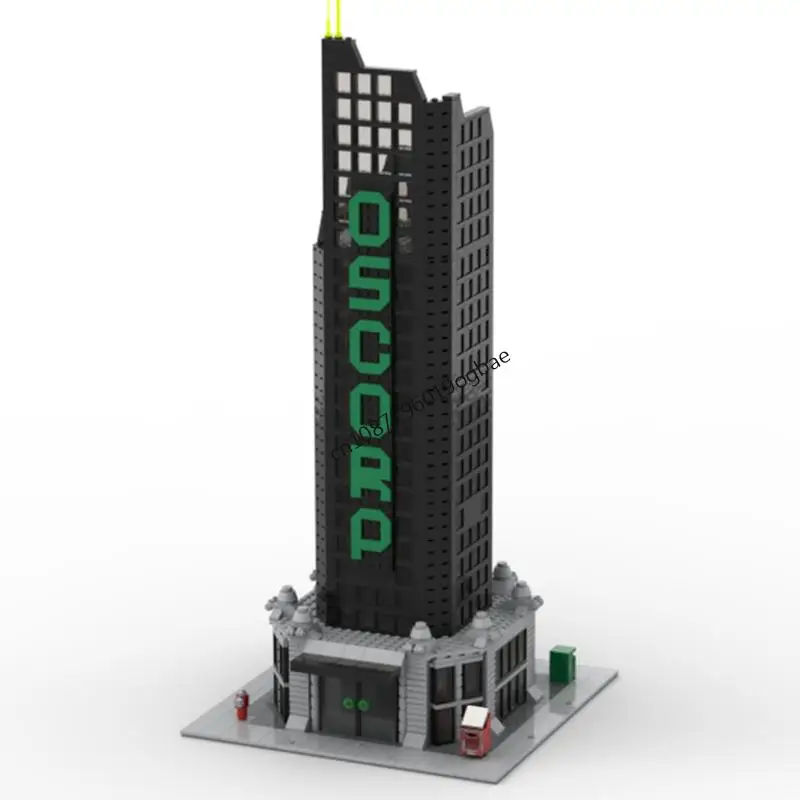 

New 1538Pcs Hot Famous Hero Movie Moc Osco Tower Model Building Blocks Diy Creative Ideas Kids Toys Birthday Christmas Gifts