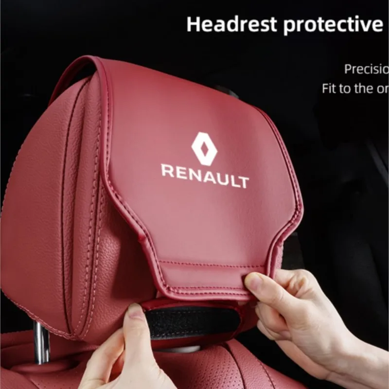 thumbnail: Yuiturt Autosleutelhoes Renault - Voor 4-knoppens Sleutels, Rood ABS, Met Sleutelhanger