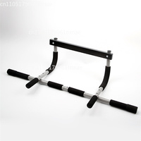 Adjustable fitness door frame doorway pull wall chin up bar