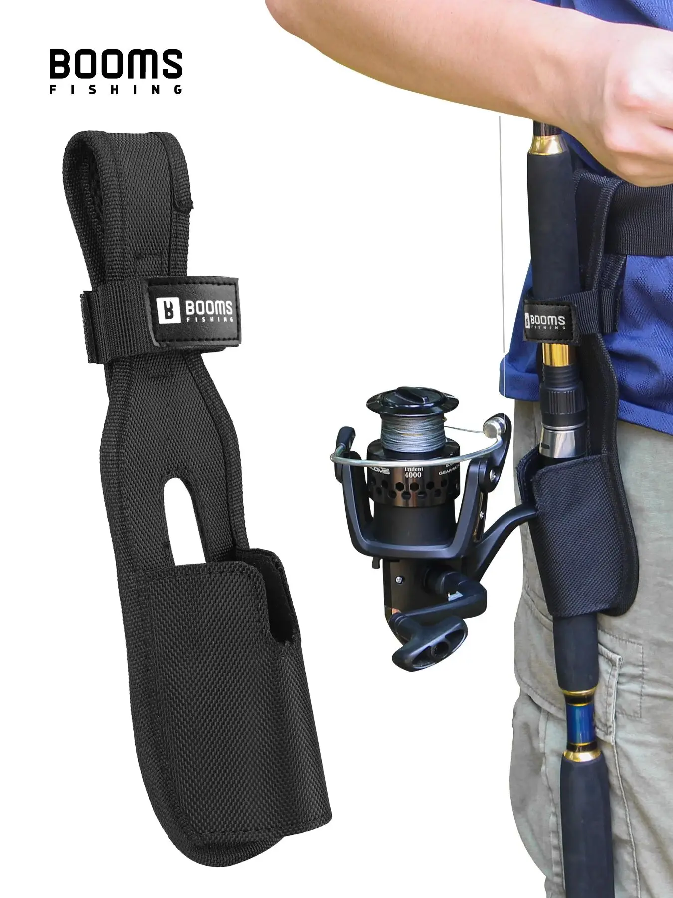 Booms Fishing P04 support de canne à pêche en plein air supports de support de canne à pêche gaine en Nylon outils de matériel accessoires