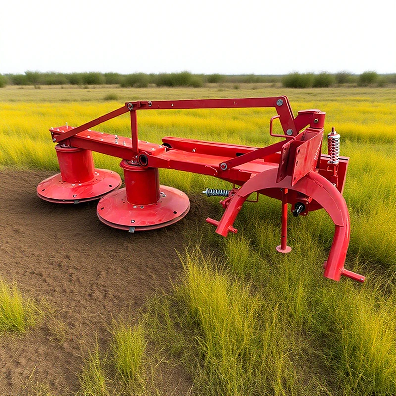 

High Quality Drum Mower With Dual Discs For Grass Cutting Ideal For Farms Lawn Mow Ractor 3 Point Hitch Pto Hay Flail Drum Mower