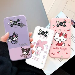 Cute Cartoon Phone Case for Xiaomi POCO X3 NFC Pro Cover Girls for xiaomi poco x3 nfc Anti-drop Kuromi Melody Cinnamoroll Case