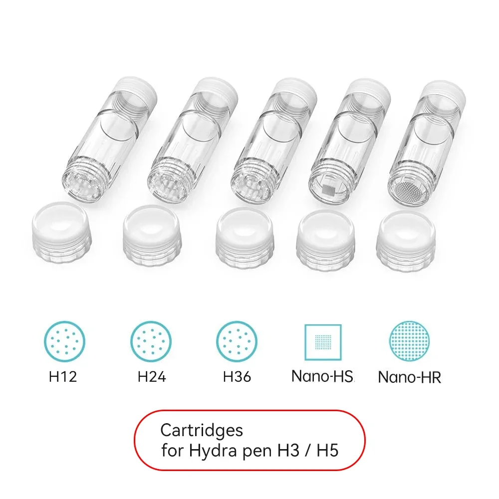 20/50 Stück Kartuschen für H5 H3 Hydra Pen Beauty Microneedle Derma Pen 12-Pin 24-Pin 36-Pin 42-Pin Runde Quadratische Ersatzspitzen – Detail 3
