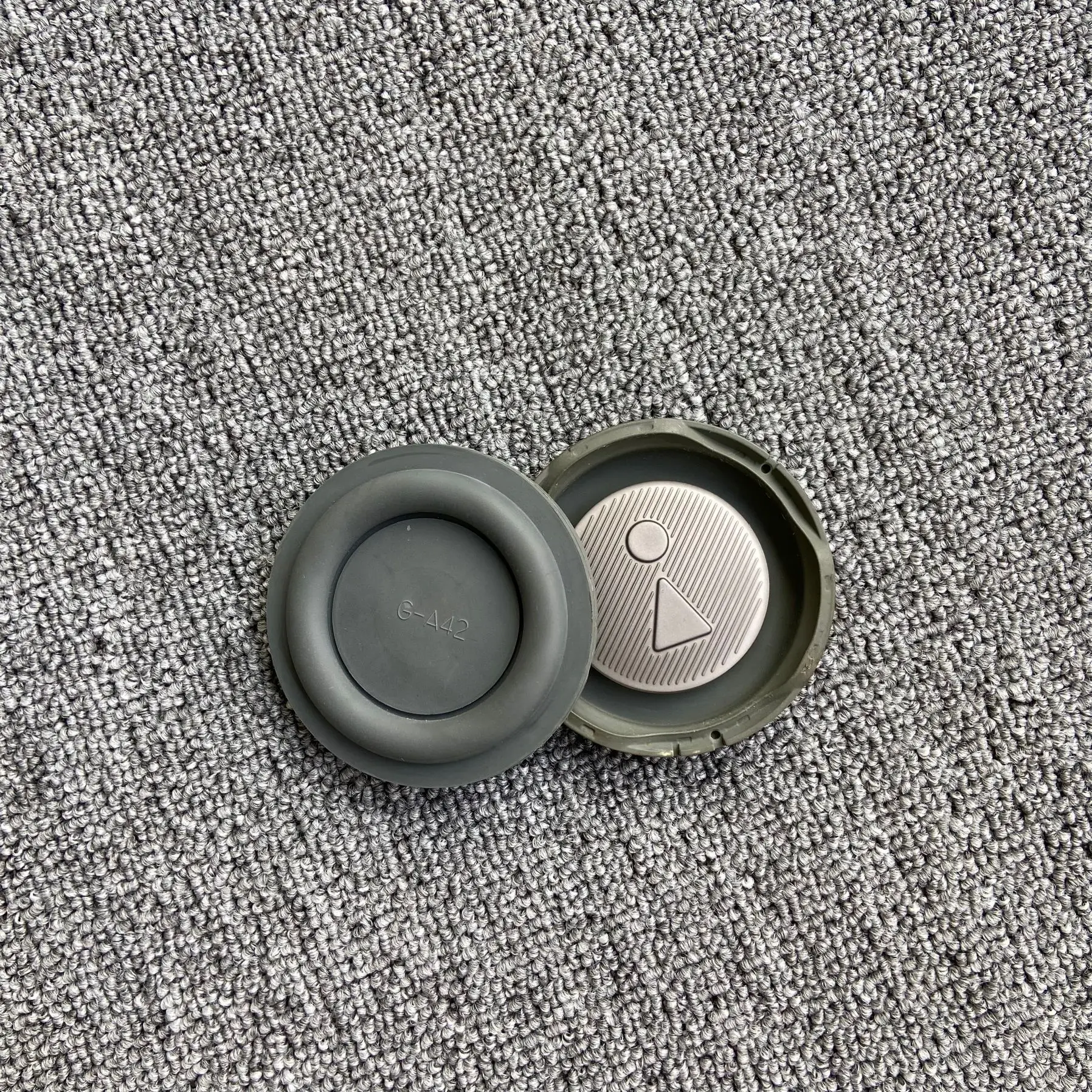 ghxamp-para-jbl-charge-275-polegadas-74mm-especial-baixo-auxiliar-radiacao-diafragma-de-metal-cinza-2-pecas