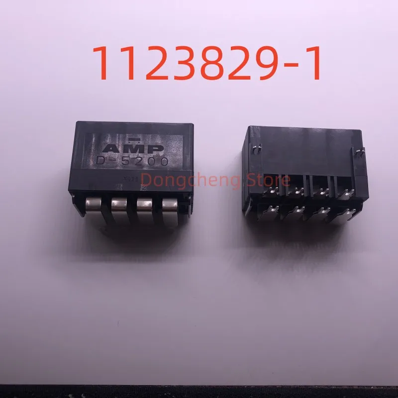 1pcs/lot new original 1123829-1 PCB Mount Header D-5200 8 Position, 10.16 mm [.4 in]