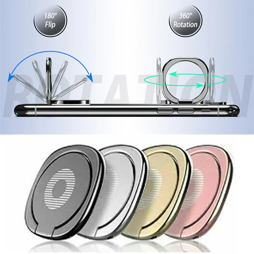 Supporto per anello da dito supporto per dito per Smartphone da 360 gradi supporto per auto con anello rotondo per telefono