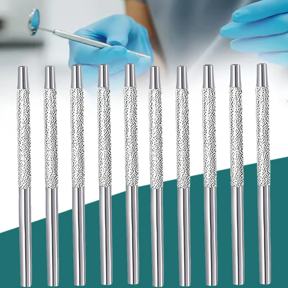 

Стоматологическое зеркало для рта из нержавеющей стали со съемной ручкой для осмотра полости рта и набора инструментов для проверки зубов