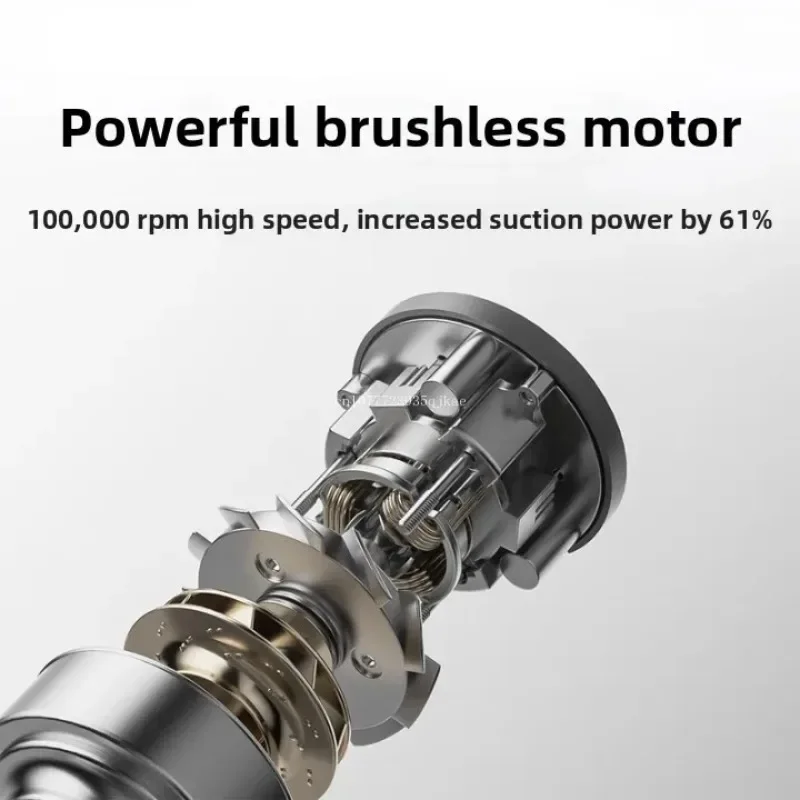 Xiaomi Mijia Car Vacuum Cleaner 210000Pa Large Suction Wireless Handheld Car Household Dust Blowing Vacuum Cleaner