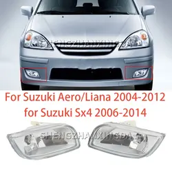 Shengzhan Xingda Is Suitable for Suzuki Sx4 2006-2014 Sedan, Suitable for Suzuki Aerio Liana 2004-2012 Front Bumper Fog Lights, Halogen Fog Lights, Car Fog Lights