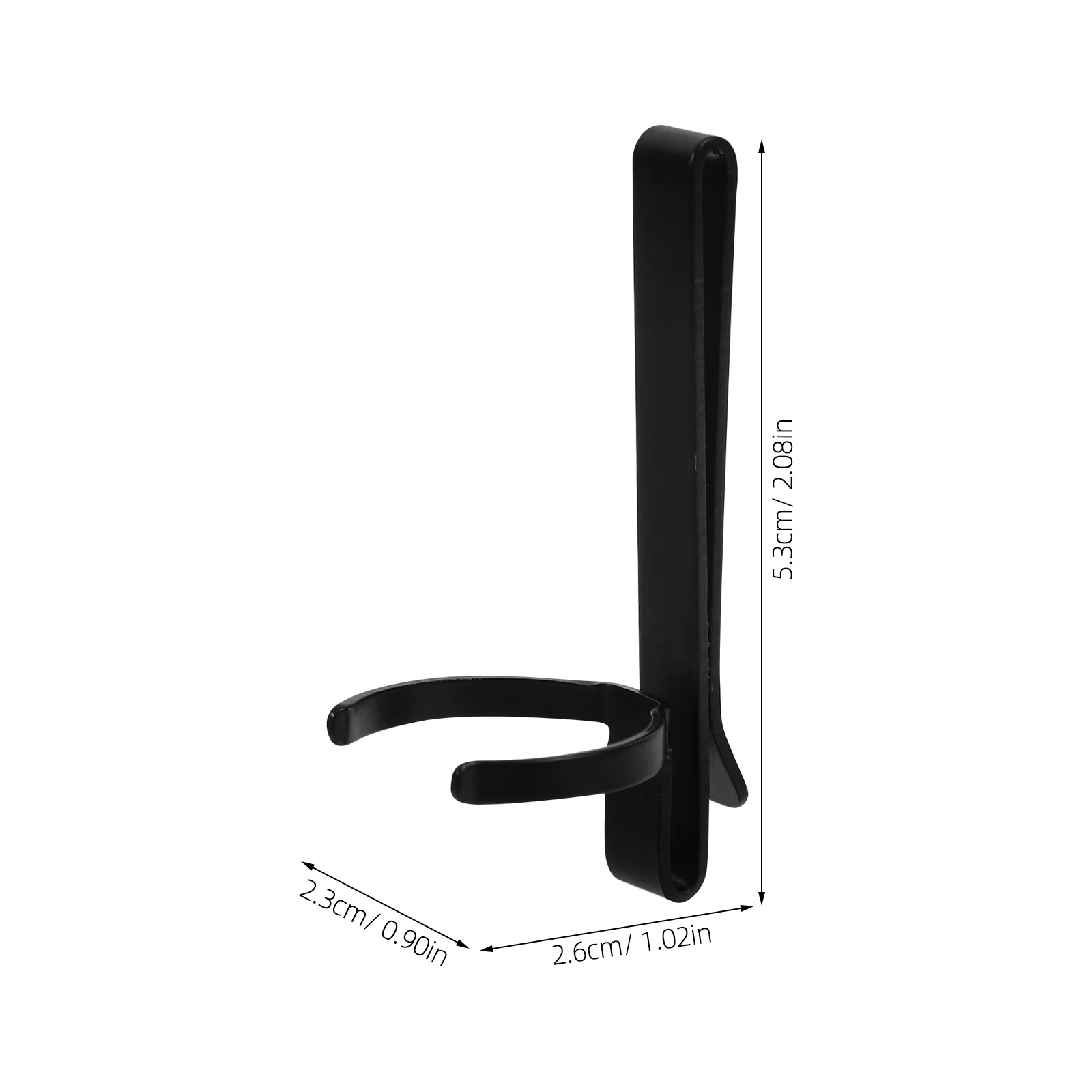 

Flashlight Metal Clip Heavy Duty Iron Belt Mount for Secure Waist Carry Compatible with S21a Flashlight Clip Holder