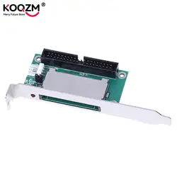 40 Pin CF To IDE Compact Flash Card Adapter Bootable Computer Accessories IDE Converter Card For Laptop PCI Bracket Back Panel