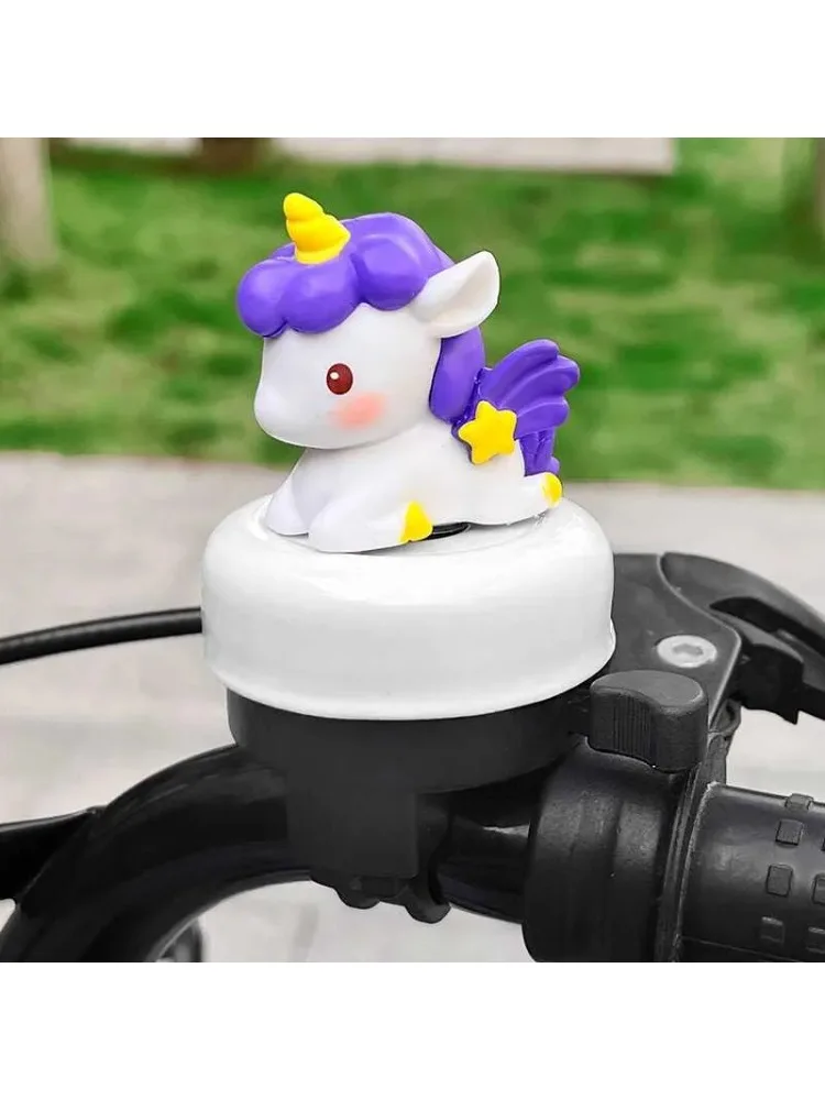 AliExpress NONE Unicorn Kids' Bike Bell Super Loud Cute Cartoon Design Universal for Balance Bikes Bicycles Skateboards