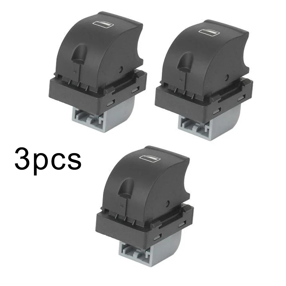 

Window Control Panel Black Power Window Switch Factory Specification Reliable Operation Window Switch Replacement