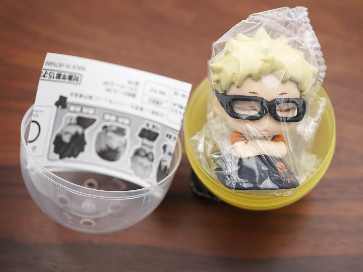 ไฮคิว!! ฟิกเกอร์อนิเมะ ฮินาตะ โชโย โทบิโอะ คาเกยามะ เคอิ ซึกิชิมะ โคซูเมะ เคนมะ คุโรโอะ เท็ตสึโร่ ขนาด 45 มม. ของแท้จากแคปซูล