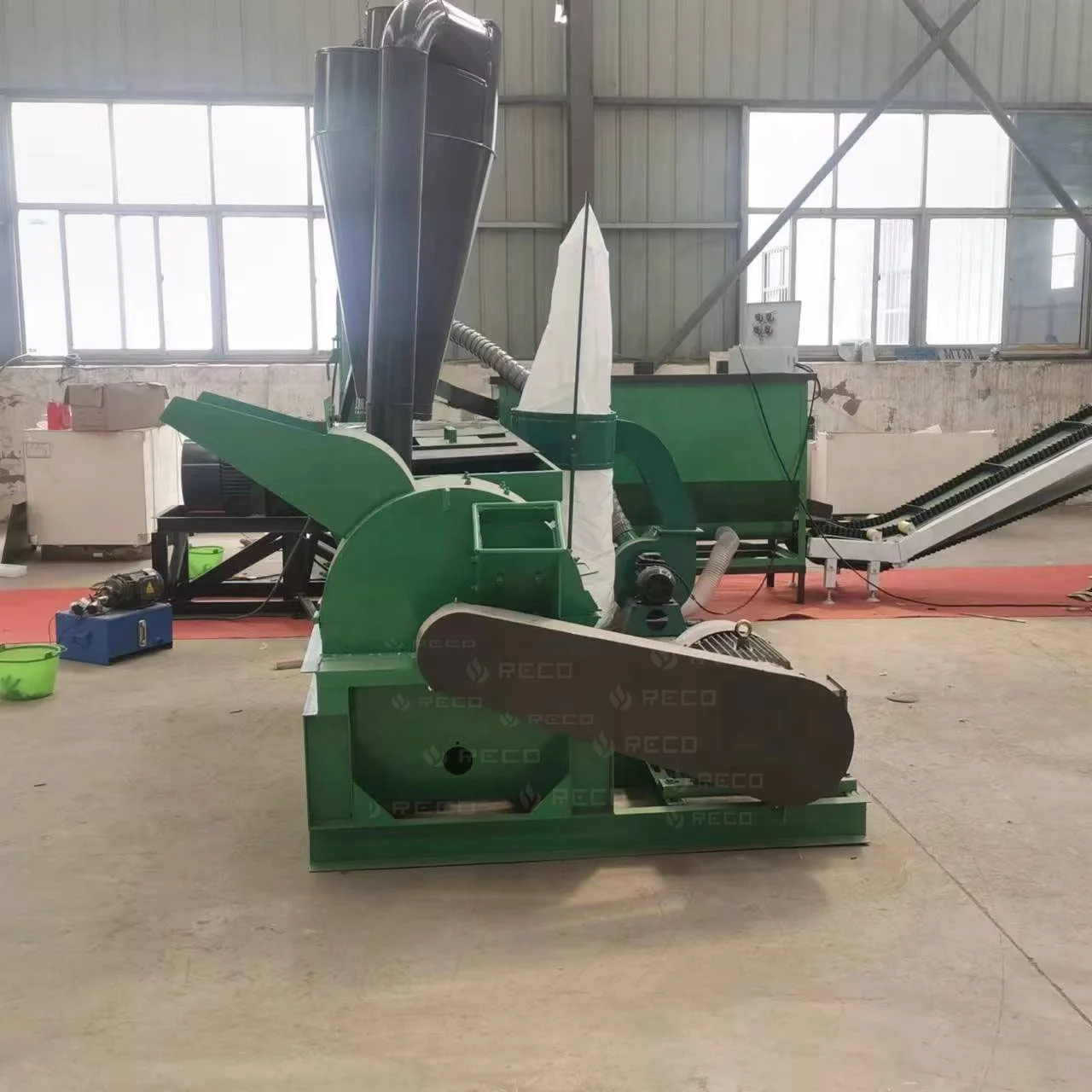 Small Mini Crushing Pellet Disc Chipper Biomass Chip Hammer Mill Grinding Shaving Making Sawdust Machine Wood Crusher For Powder