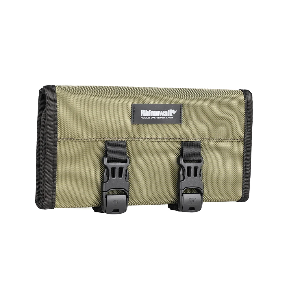 

Heavy Duty Compact Motorbike Saddle Bag Tool Roll Bag Wrap for Motorcycles and ATV's with Organizers