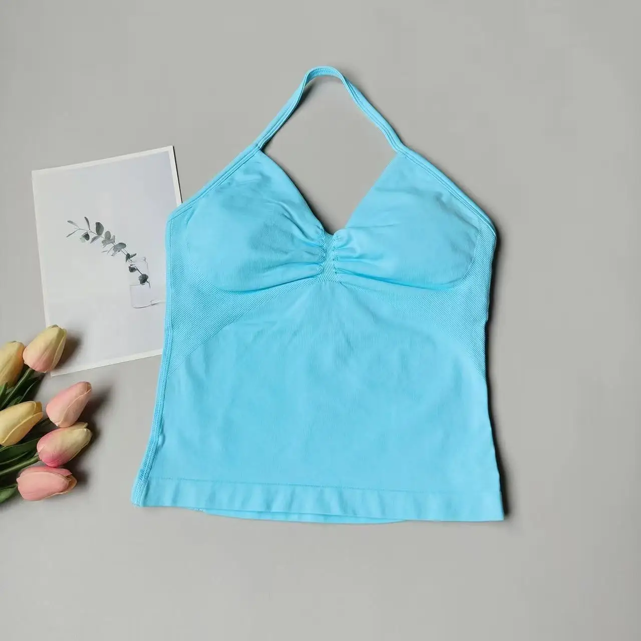 All-in-One Sport-BH-Kollektion: Hochintensiver, professioneller, stoßfester Lauf-BH, Yoga-Fitness-BH, Sommerkleidung – Detail 33