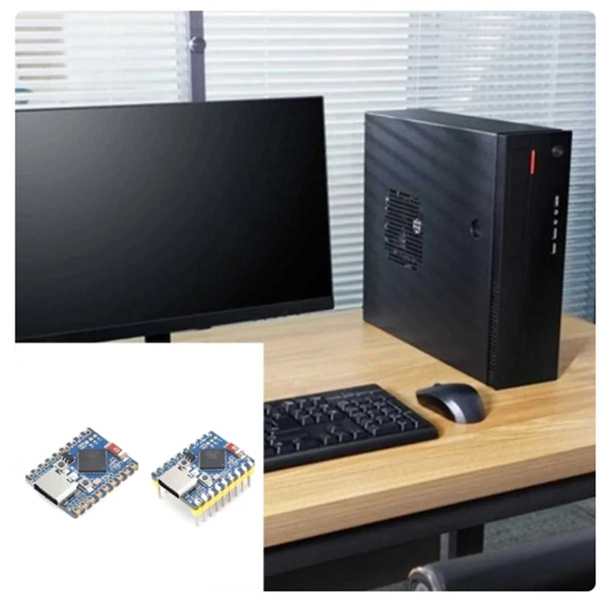 AD41-ESP32 S3 Zero Wi-Fi BT 5.0 Mini Development Board Vereinfachtes Prototyping für eingebettete Projekte 896C (ohne