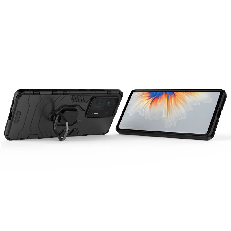 Shockproof Bumper For Xiaomi Mix 4 Case Mix 4 Cover Armor PC TPU Protective Phone Cover Xiaomi Mix 4 Mi 10 10T 11X 11i 11 Lite image 5