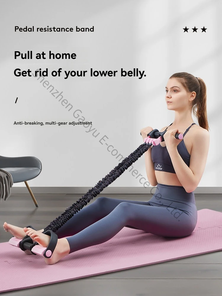 Pedal Tension Female Open Back  Thin Shoulder Thin Back Artifact Tension Rope Tension Belt Back Training Artifact