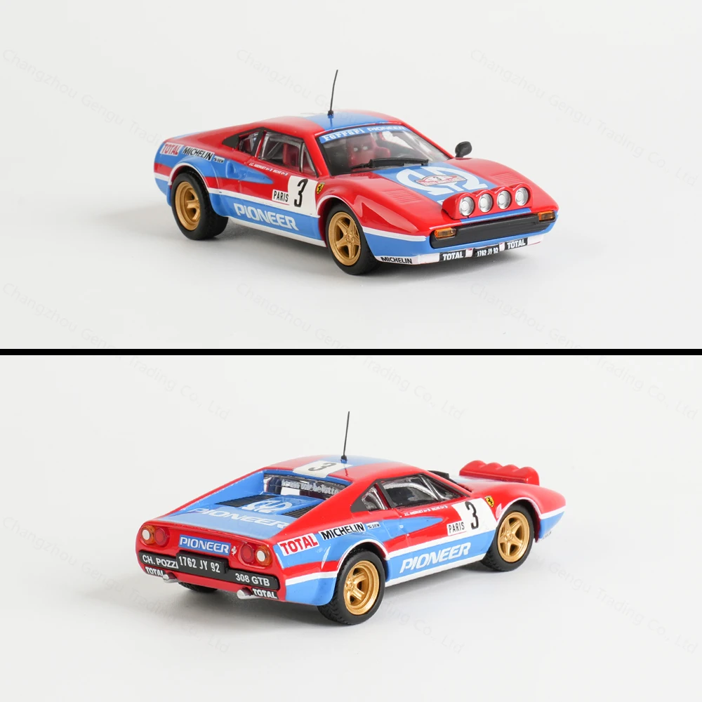 Bburago 1:43 ferrari 308 gtb 1982 statische Druckguss fahrzeuge Sammler modell Rennwagen Spielzeug