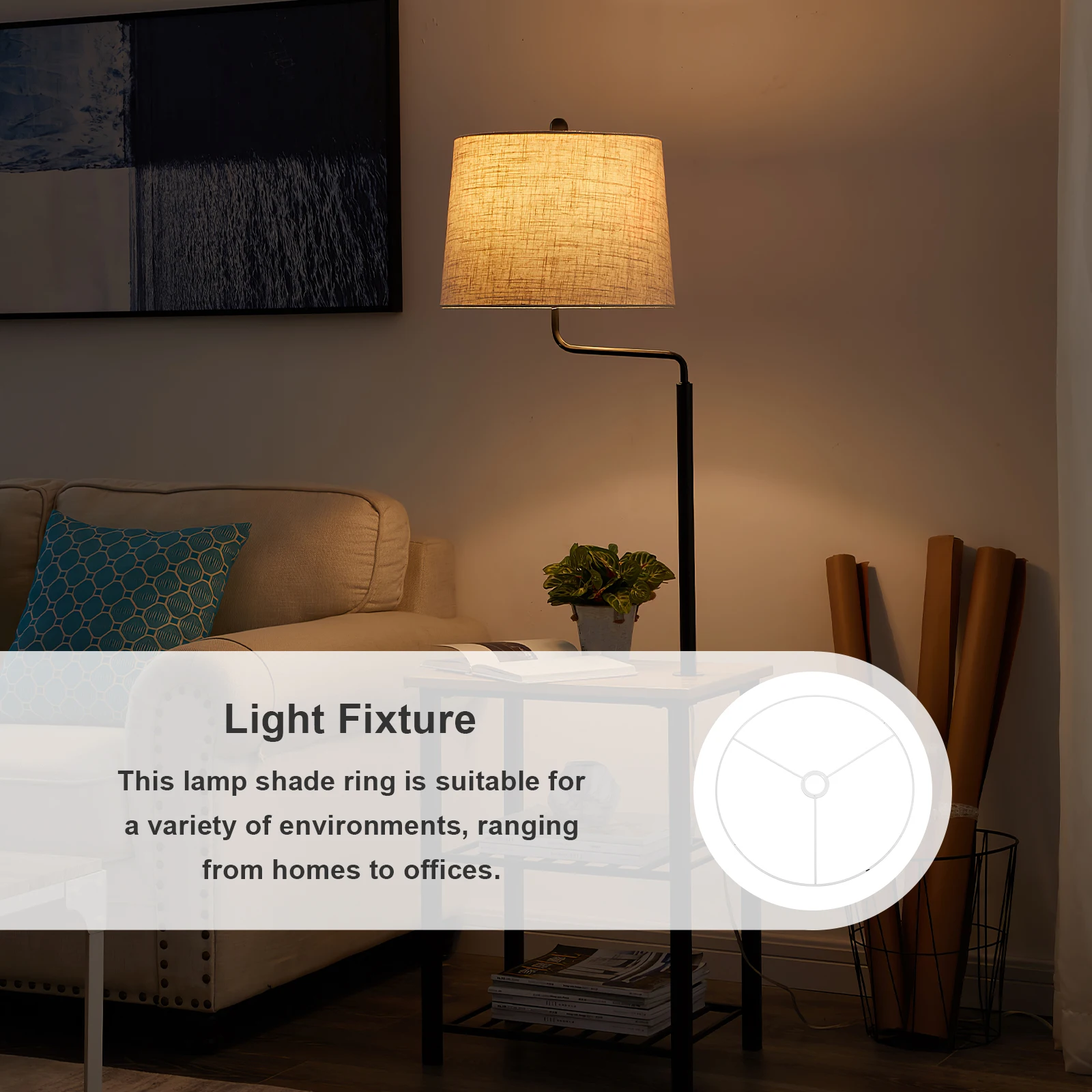 

Lamp Shade Frame Diy Vintage Metal Ring For Pendant Light E27 Base Ceiling Lamp Holder Wire Frame Lighting Accessory