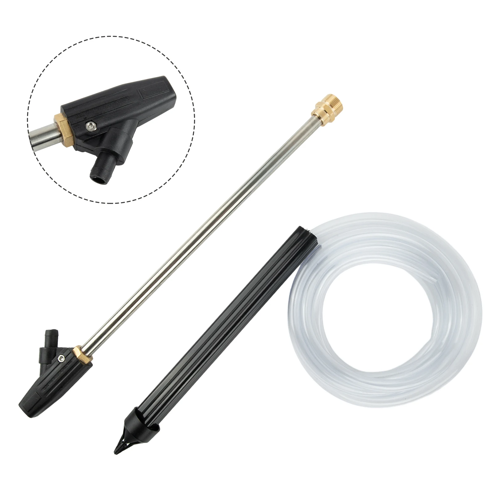 Kranzle Sandblasting Attachment Kit Compatible with K2 Series Pressure Washers Efficient Dirt and Rust Removal