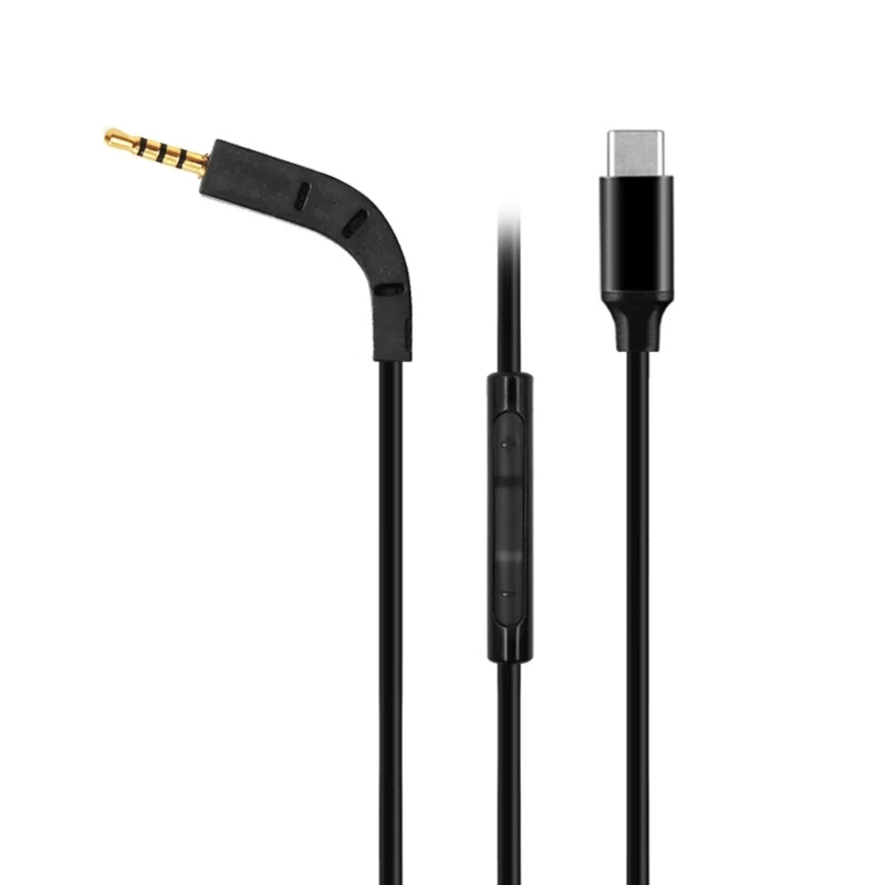 كابل موثوق به لسماعة الرأس P7 سلك HiFi سلك صوت واضح 120 سم/47.24 بوصة شريحة DAC استبدل الأسلاك المفقودة أو التالفة
