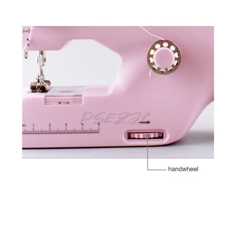 Mini Machine à Coudre Électrique Portable – 26 Accessoires, Double Alimentation, Idéale Débutants, Réparations & DIY Vêtements