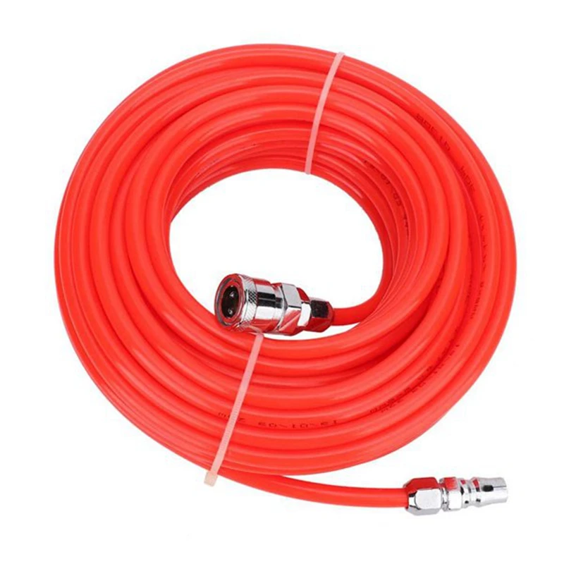 

20M Pneumatic Air Tube Compressor Hose With Male/Female Connector 5X8mm Straight Tube High Pressure Flexible Pipe