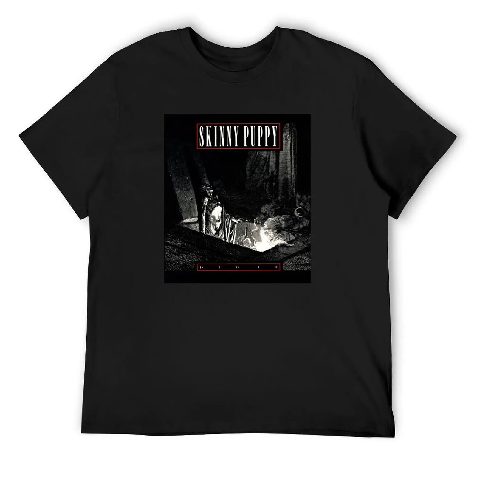 Skinny Puppy is a Canadian industrial music T-Shirt heavyweights cotton graphic tees tees mens t shirts casual stylish