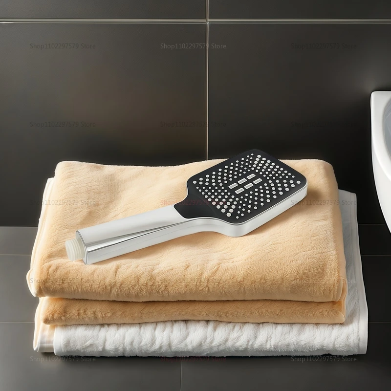 Adjustable Shower Head 3 Mode Rainfall Shower Large Flow Showerhead High Pressure Water Saving Shower Mixer Bathroom Accessories