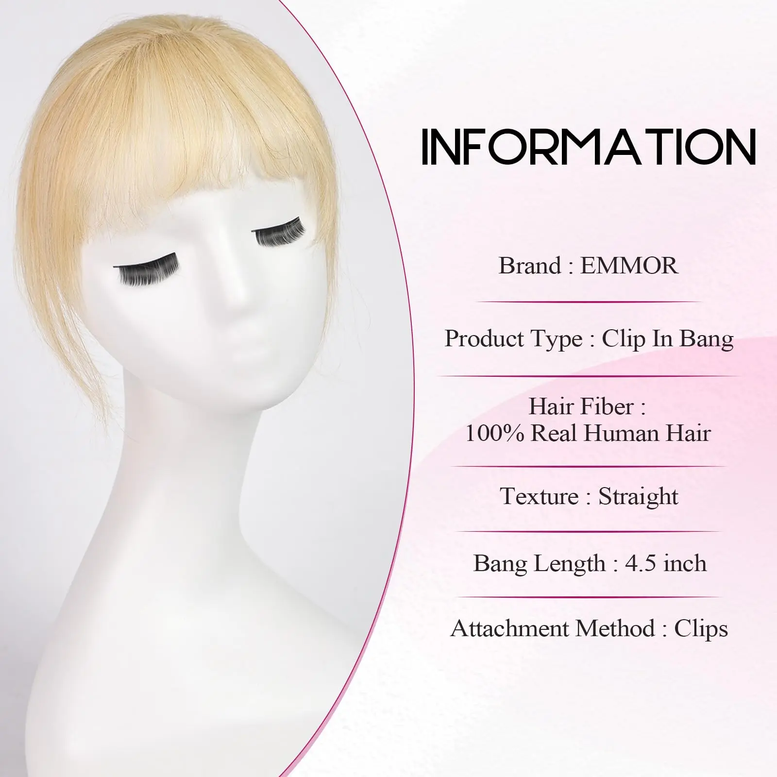 100% شعر الإنسان شقراء الانفجارات مقاطع في الهواء هامش الانفجارات هيربيسي للنساء البلاتين ريمي الشعر البشري الانفجارات الشعر التمديد 4.5 بوصة #2