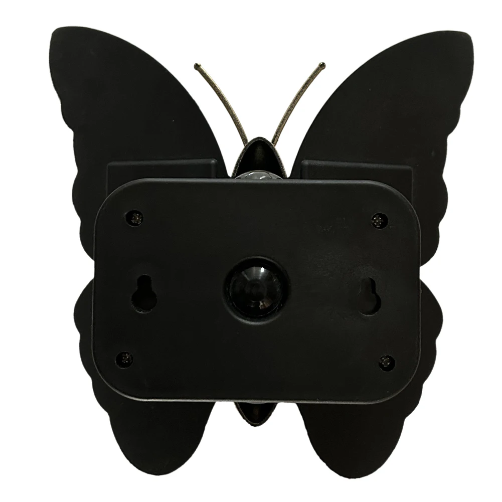 فراشة الشمسية الجدار الخفيفة تعمل بالطاقة الشمسية الجدار الخفيفة IP65 للماء في الهواء الطلق جدار فانوس ديكور الشرفة الخفيفة لفناء السياج #6