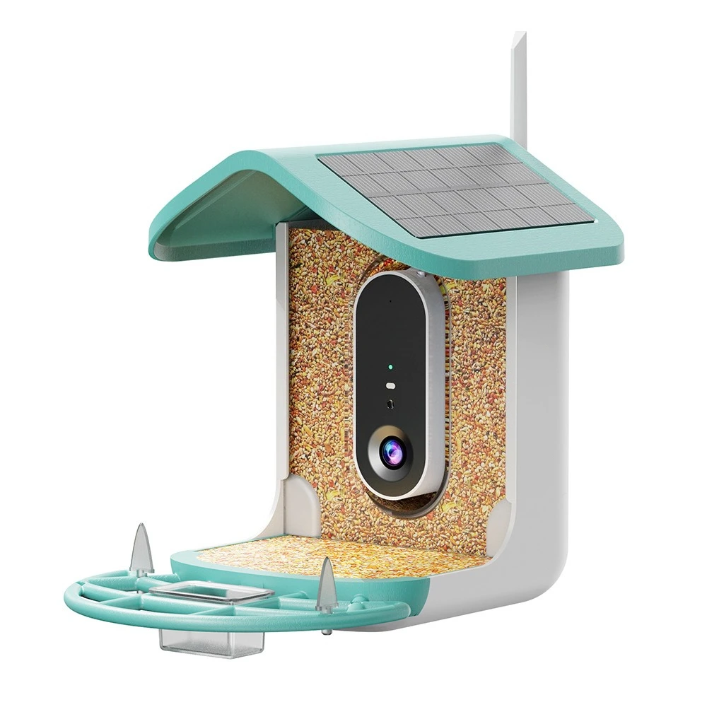 Smart Bird Feeder Bird Recognition Outdoor Solar Bird Feeder
