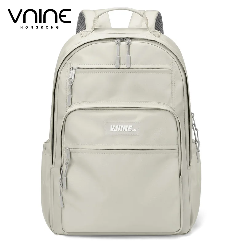 V.NINE School Backpack Teenagers Senior High School Bags Middle School Backpack Teen Big Capacity Back Pack Multi Pockets Unisex