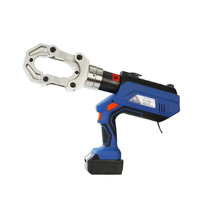 ECT-15050 15T Intelligent LCD Battery Connector Copper Electric Cu 630mm Hydraulic Cable Crimping Tool