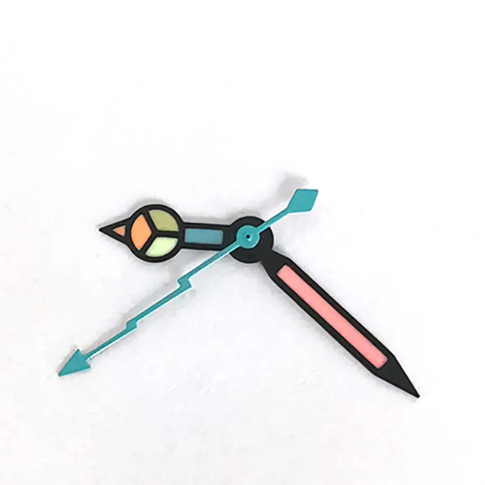 

Watch Hands Green Luminous Hands NH35 Watch Pointer for NH35/NH36/4R/7S Movement Replacement 3Pins Needles Modified Accessories