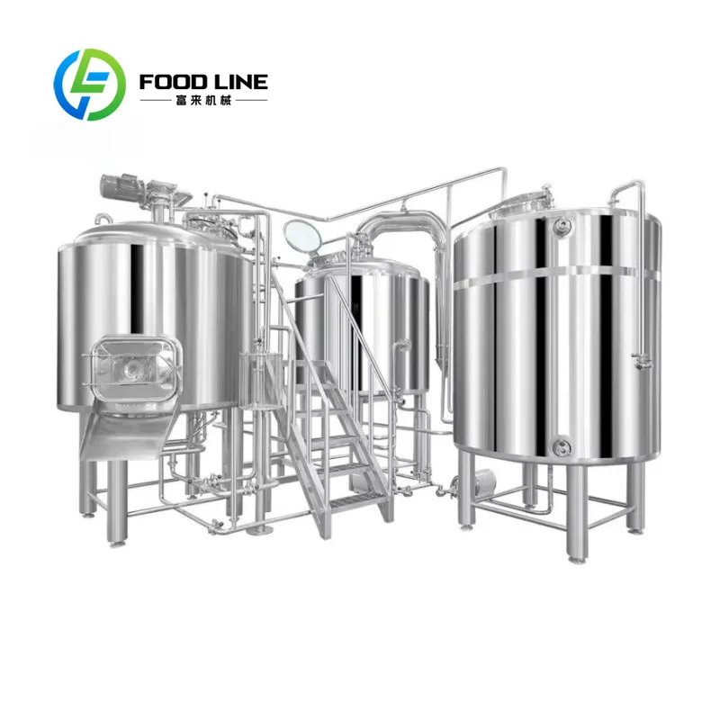 Customize 500l 1000l 1500l 2000l Commercial Micro Beer Brewing System Manufacturer Turnkey Brewery Equipment for Sale